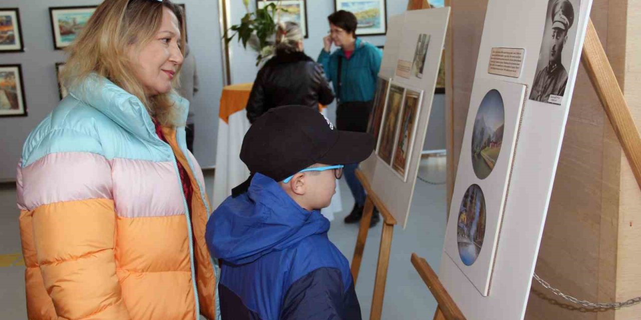 Muğla, Rıfat Çığ’ın suluboya eserleriyle renklendi