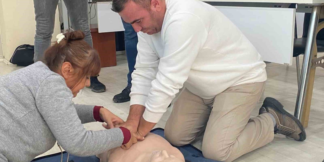 Söke Belediyesi Personeline İlk Yardım Eğitimi verildi