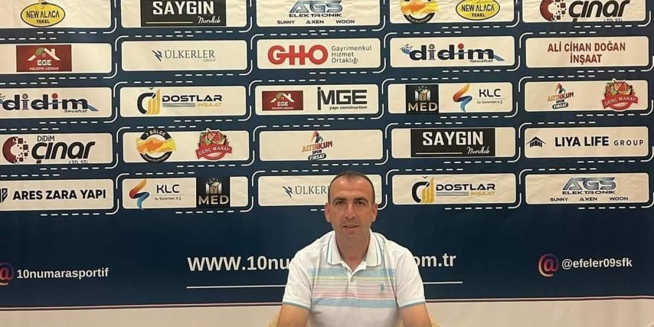 Efeler 09 SFK Sportif Direktörü Yılmaz: "Hedefimiz play-off"