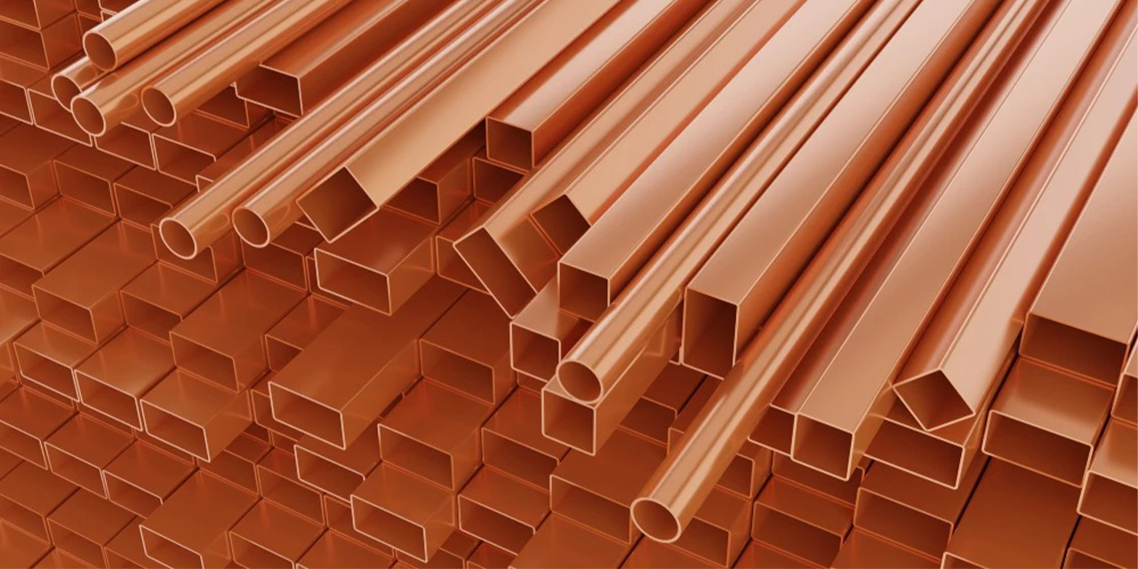 Metal endüstrisinde gücü yansıtan bakır levha, bakır çubuk ve bakır lama