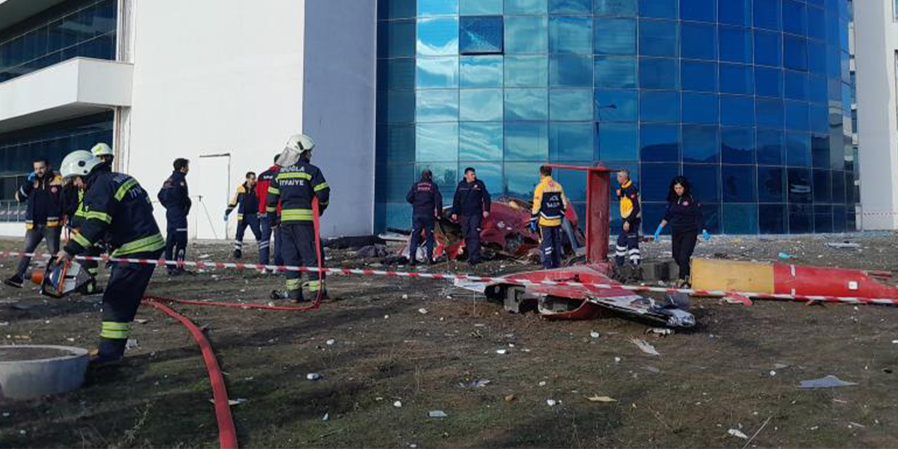Muğla'da ambulans helikopter kazası: 4 kişi hayatını kaybetti