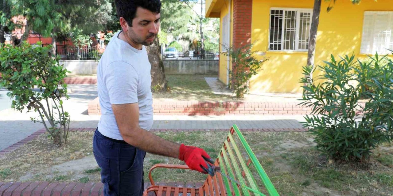 Efeler’in yeşil ekipleri kenti güzelleştiriyor