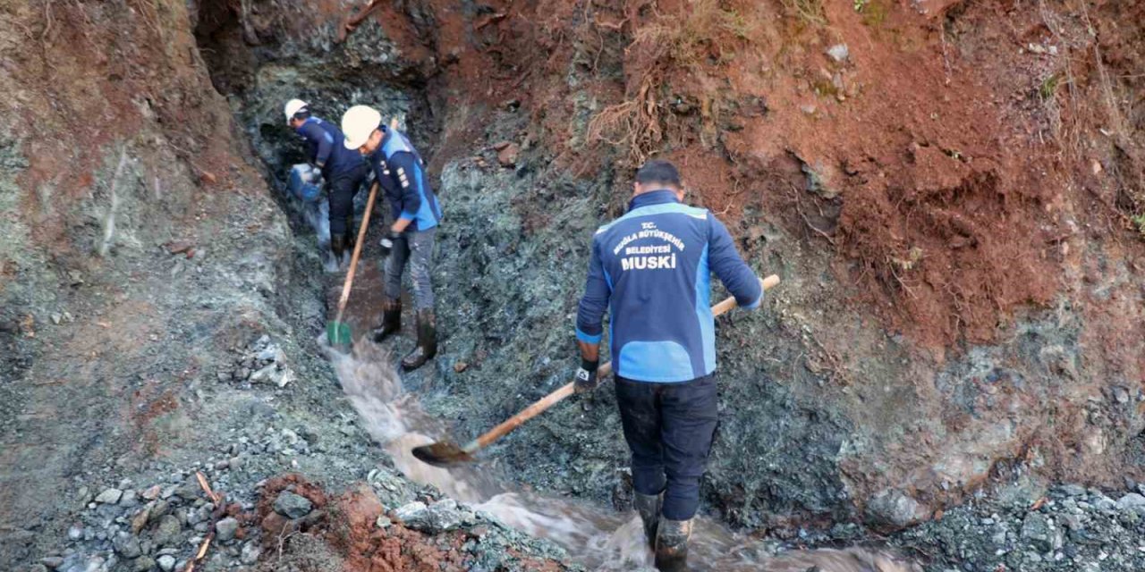 MUSKİ Dalaman’da günlük 3 bin kişiye yetecek ilave su sağladı