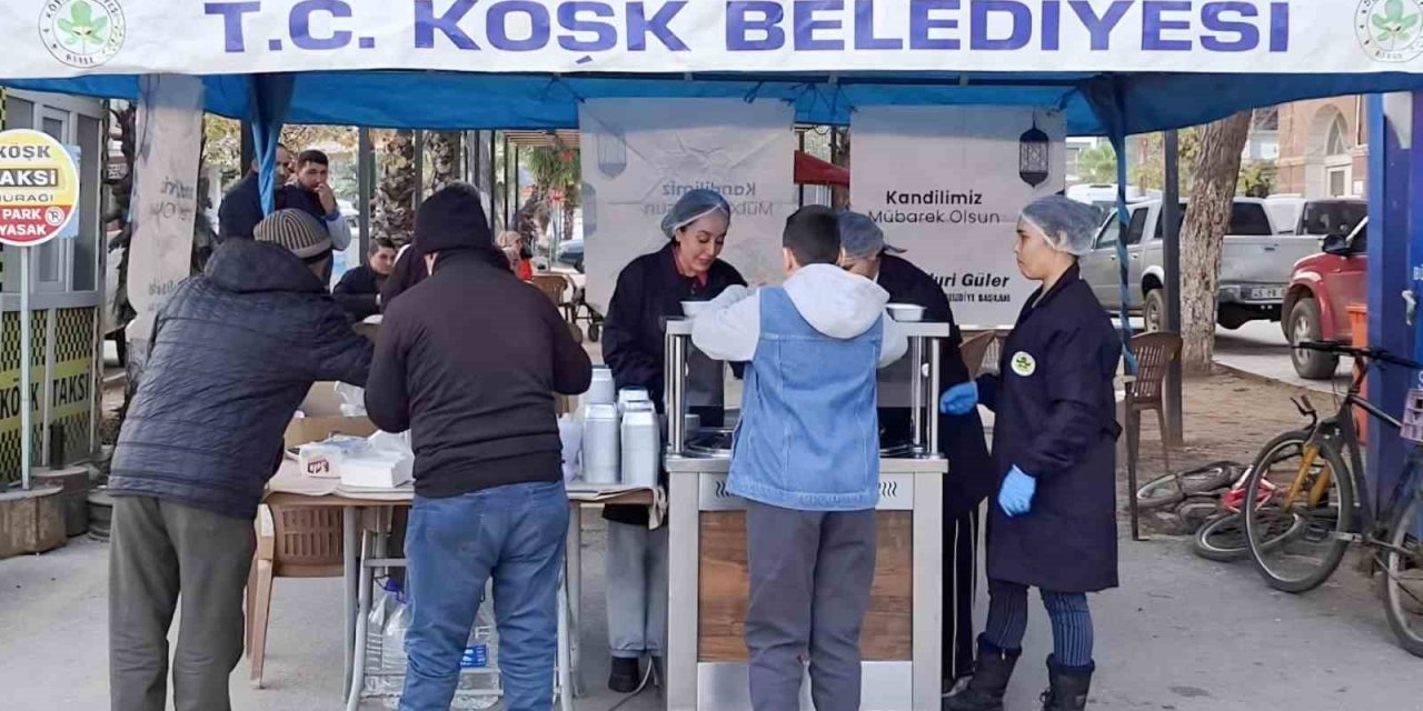 Başkan Güler’den kandilde sıcak çorba ikramı