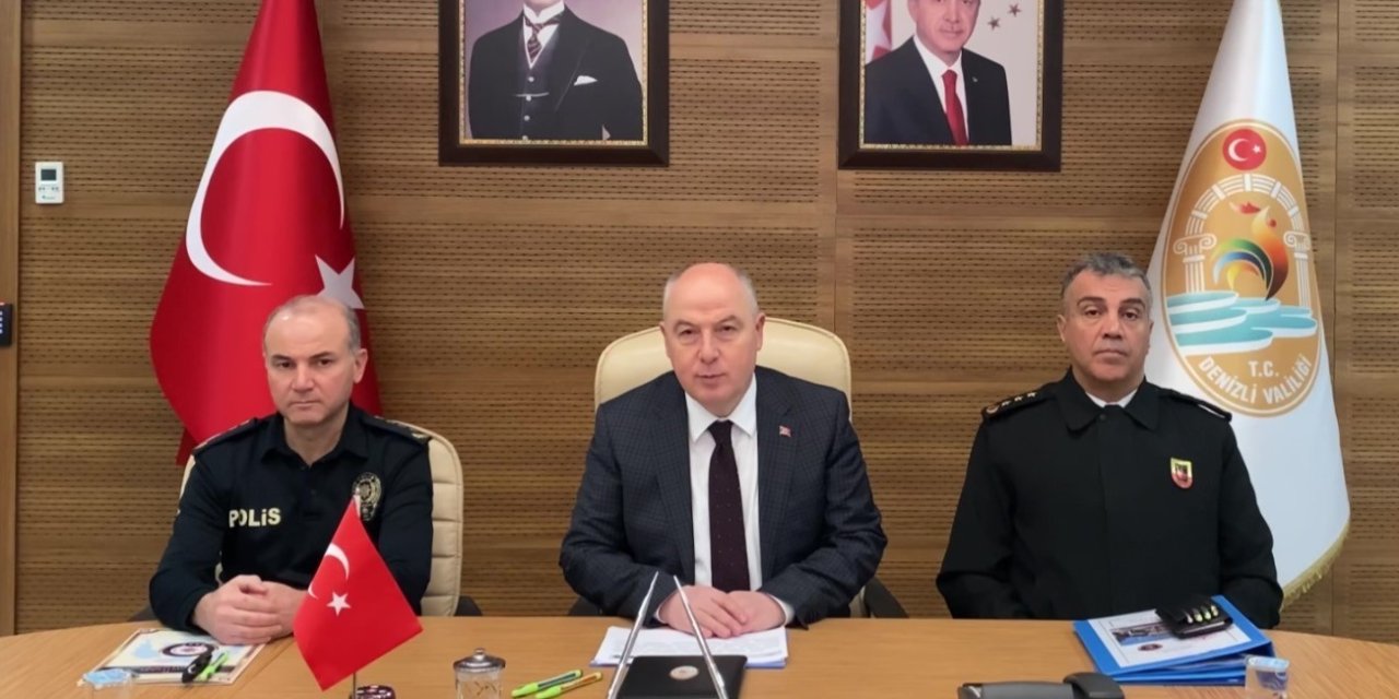 Denizli’nin Aralık ayı asayiş verileri paylaşıldı