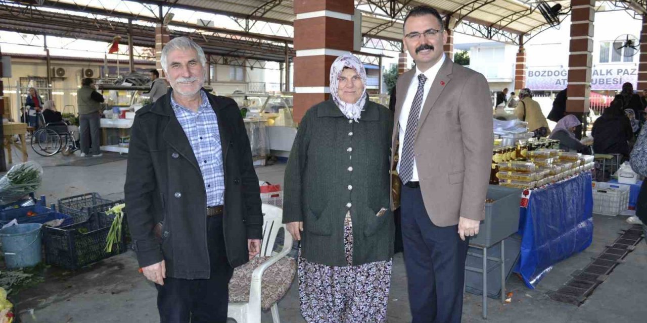 Kaymakam Ali Ekber Ateş, Atça esnafıyla buluştu