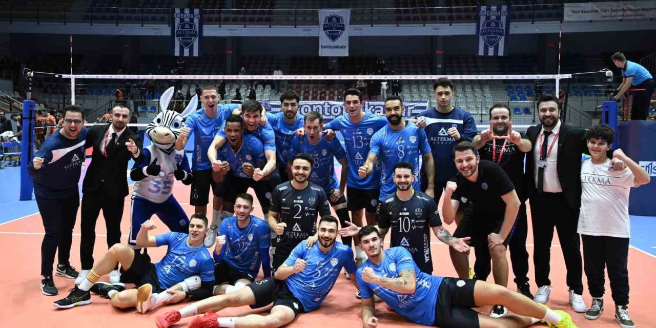 Efeler Ligi: Altekma: 3 - Alanya Belediyespor: 1