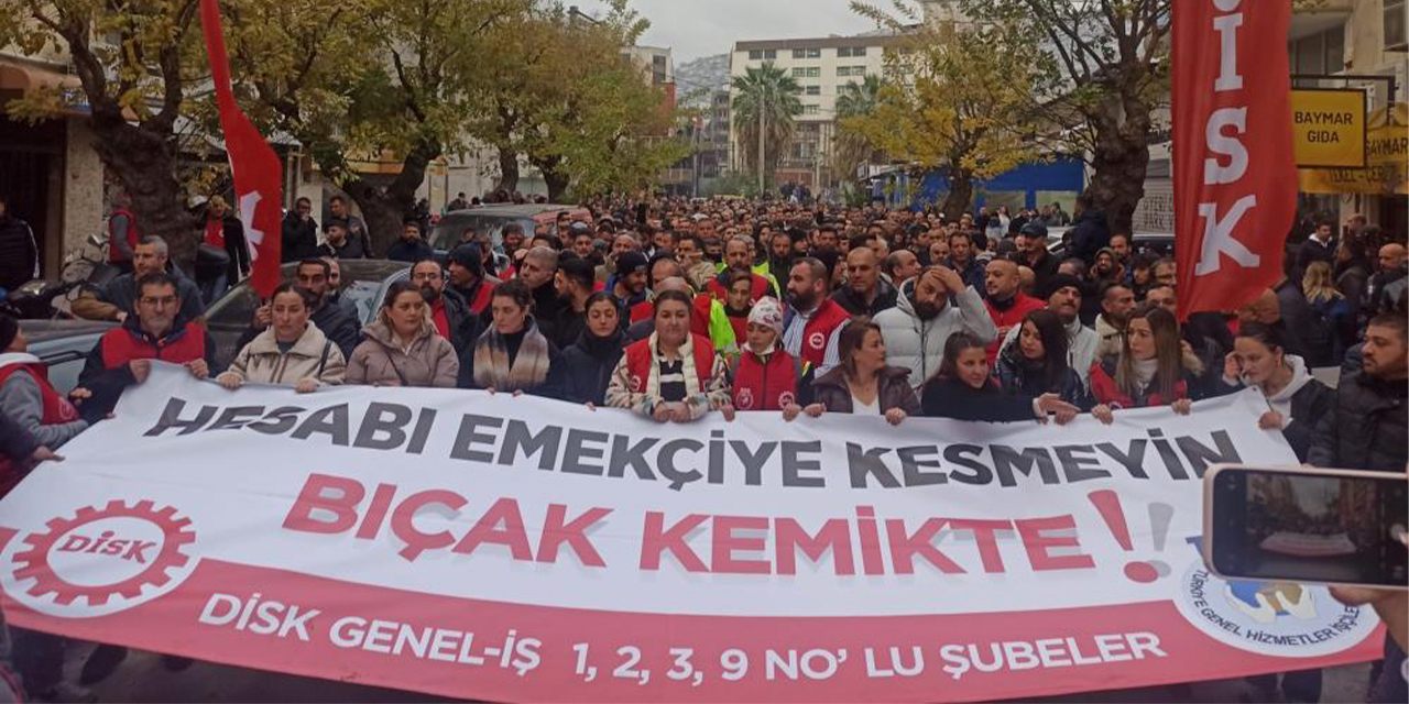 İzmir’de maaş krizi: İşçilerden iş bırakma eylemi