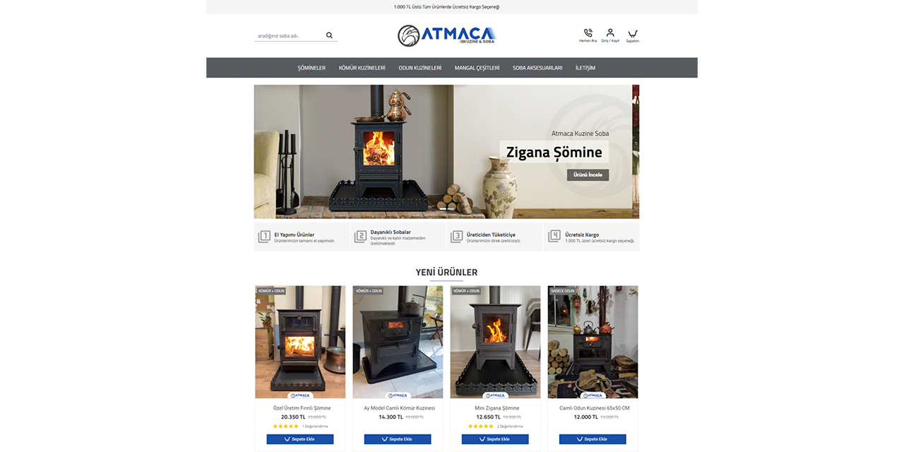 Kuzine sobaları: Evlerin sıcak kalbi