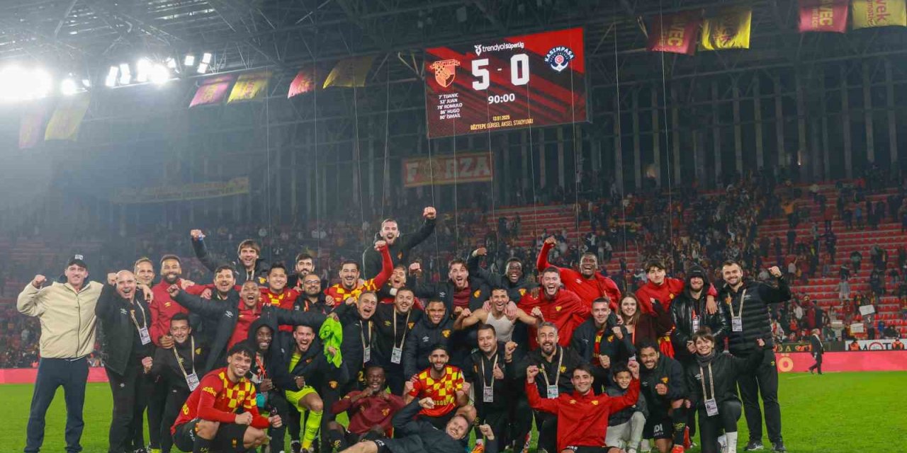 Göztepe, 437 gündür iç sahada kaybetmiyor