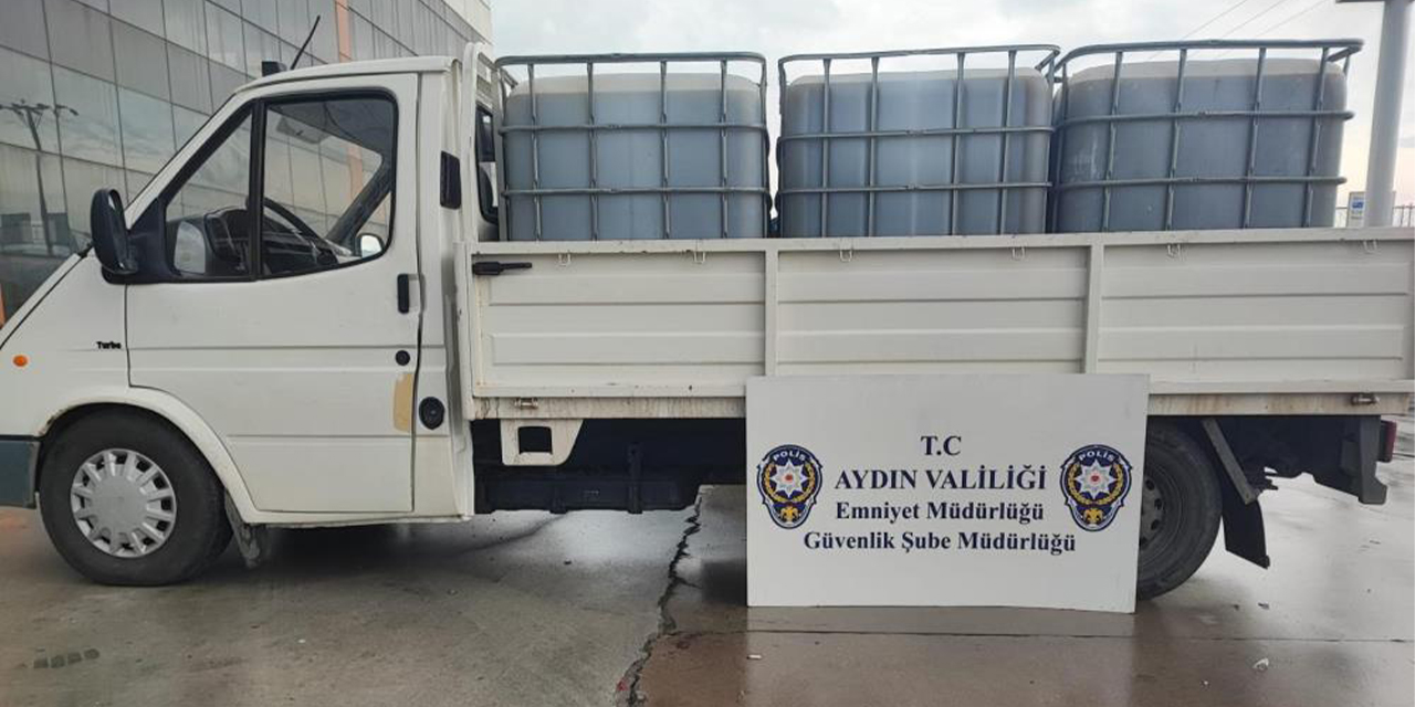Aydın’da 3 bin 850 litre tağşiş yağ ele geçirildi
