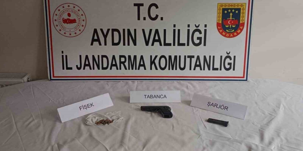 Aydın’da ruhsatsız silah taşıyan 8 kişi yakalandı