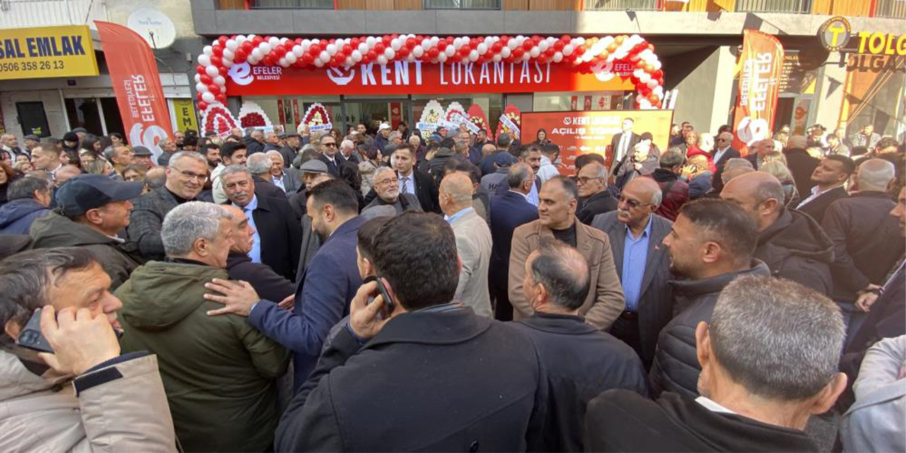 Efeler Belediyesi Kent Lokantası hizmete açıldı