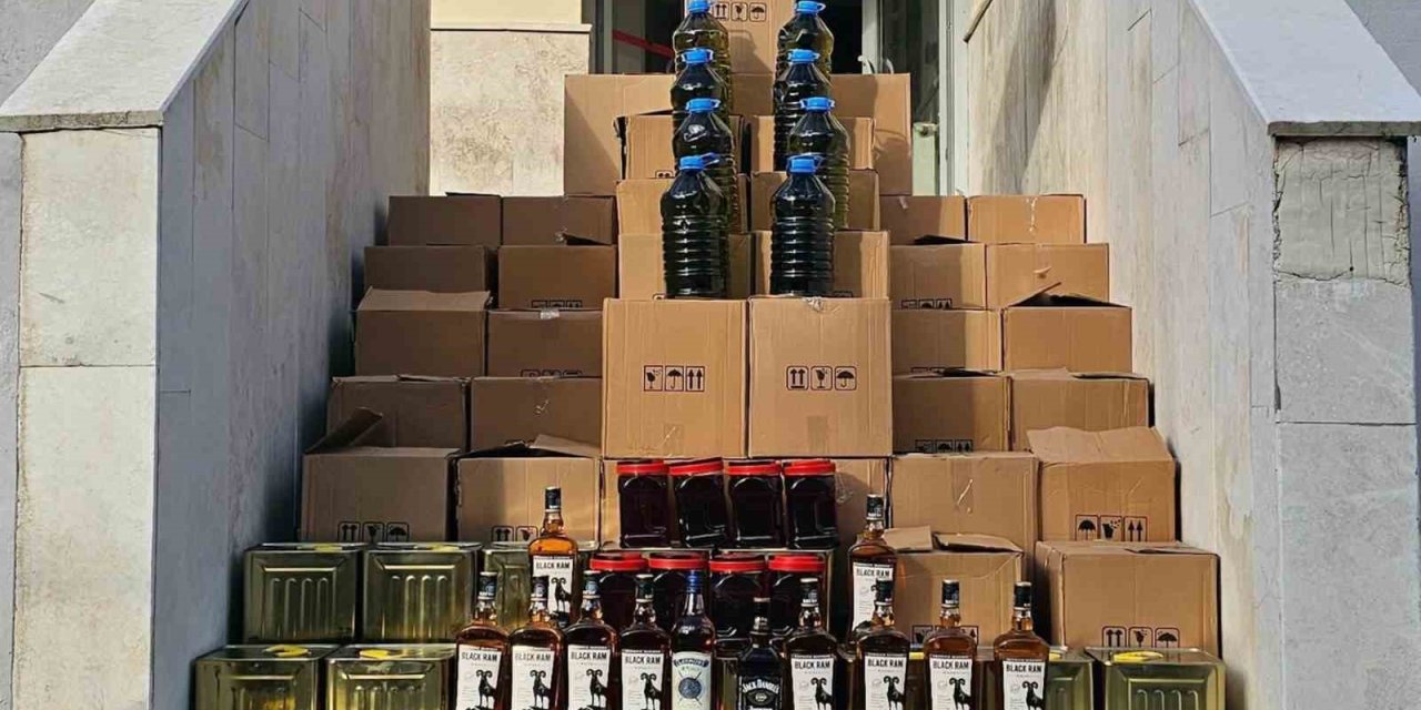 Milas’ta 1 milyon TL değerinde sahte zeytinyağı ele geçirildi
