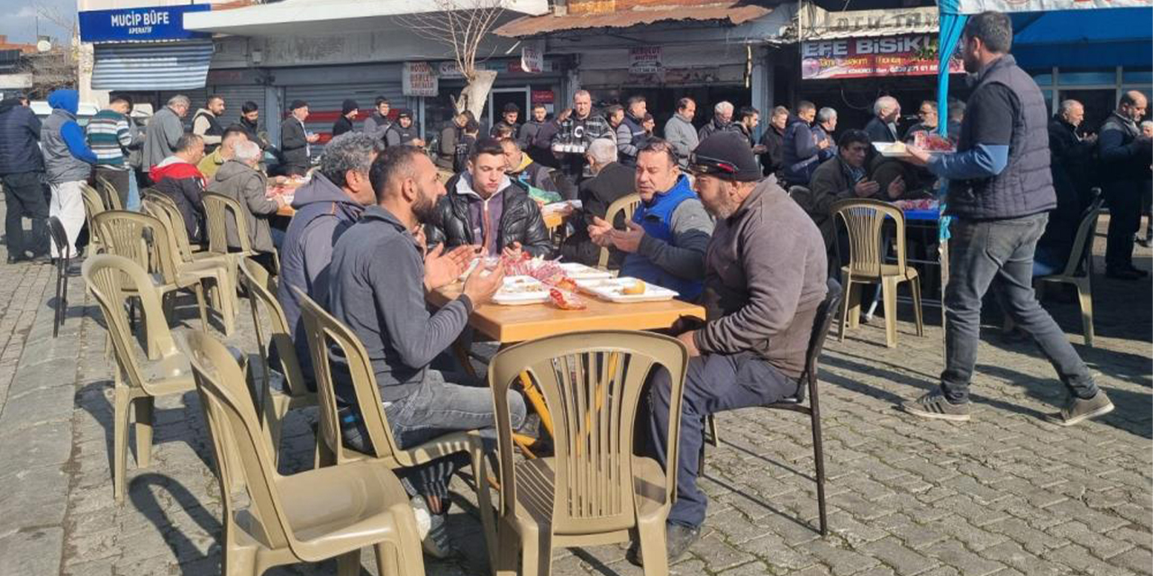 Aydın 1. Sanayi Sitesi’nde geleneksel hayır yemeği coşkusu