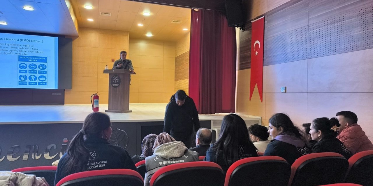 Germencik Belediyesi hizmet içi eğitimlerine devam ediyor