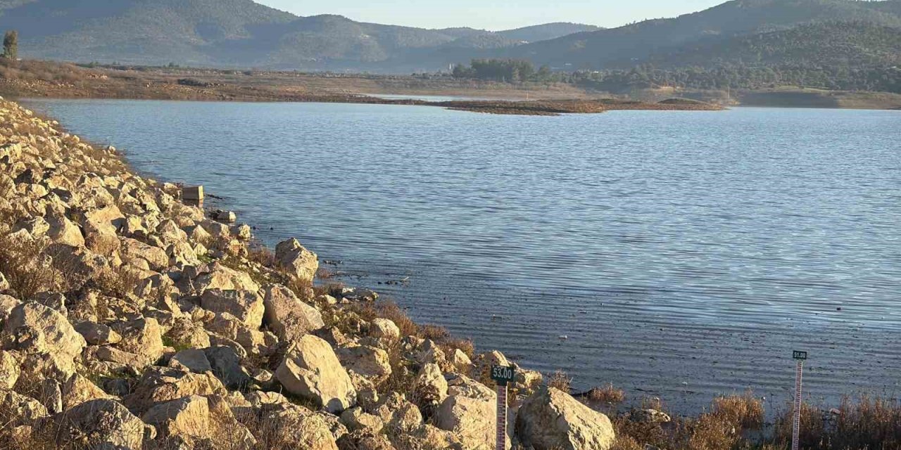 Bodrum’da yağışlar barajları doldurdu