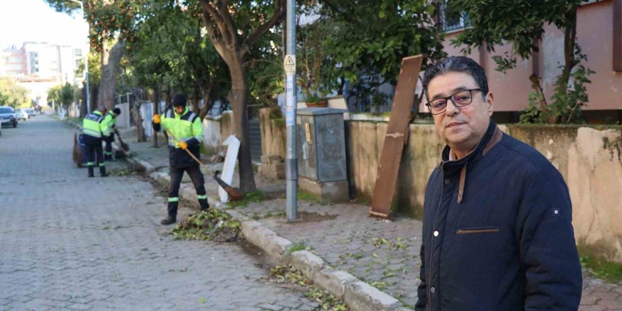 Nazilli Şirinevler Mahallesi’nde temizlik çalışması yapıldı