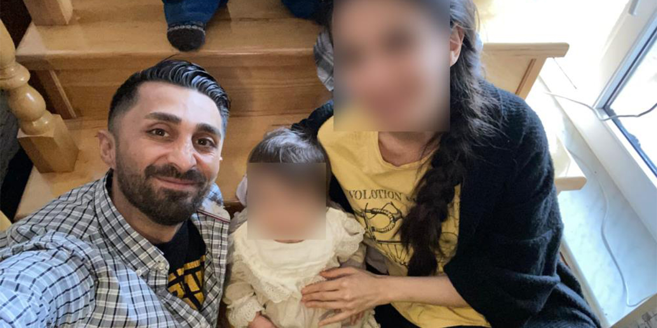 Kızını alıp Azerbaycan'a kaçtı
