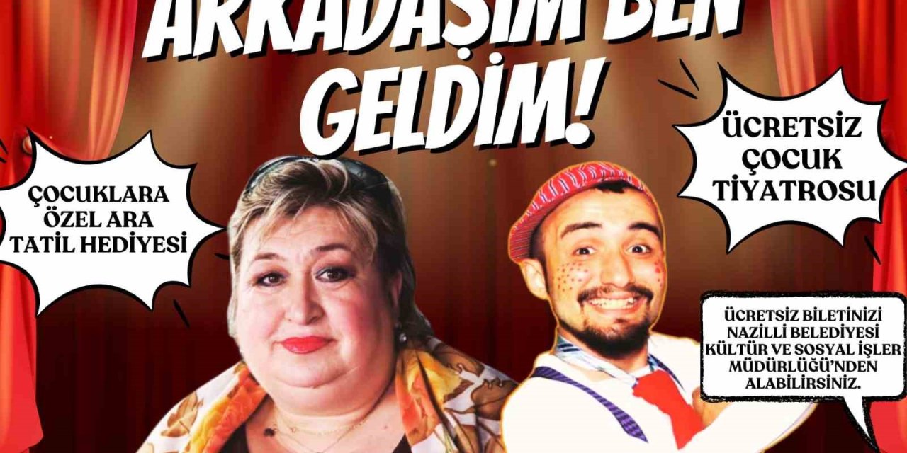 Nazilli Belediyesi’nden çocuklara ara tatil hediyesi