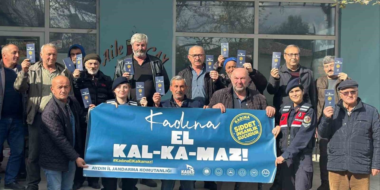 Jandarma Kuyucak’ta vatandaşları bilgilendirdi