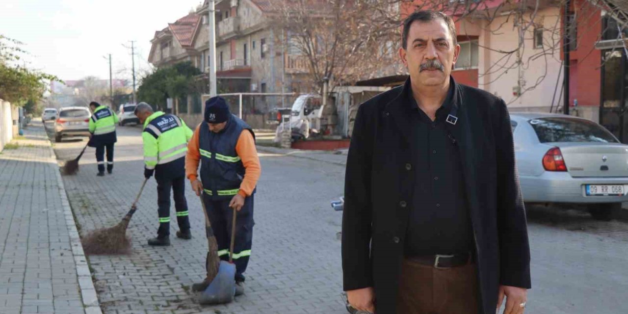 Nazilli Belediyesi ekipleri Dallıca’da temizlik çalışması gerçekleştirdi