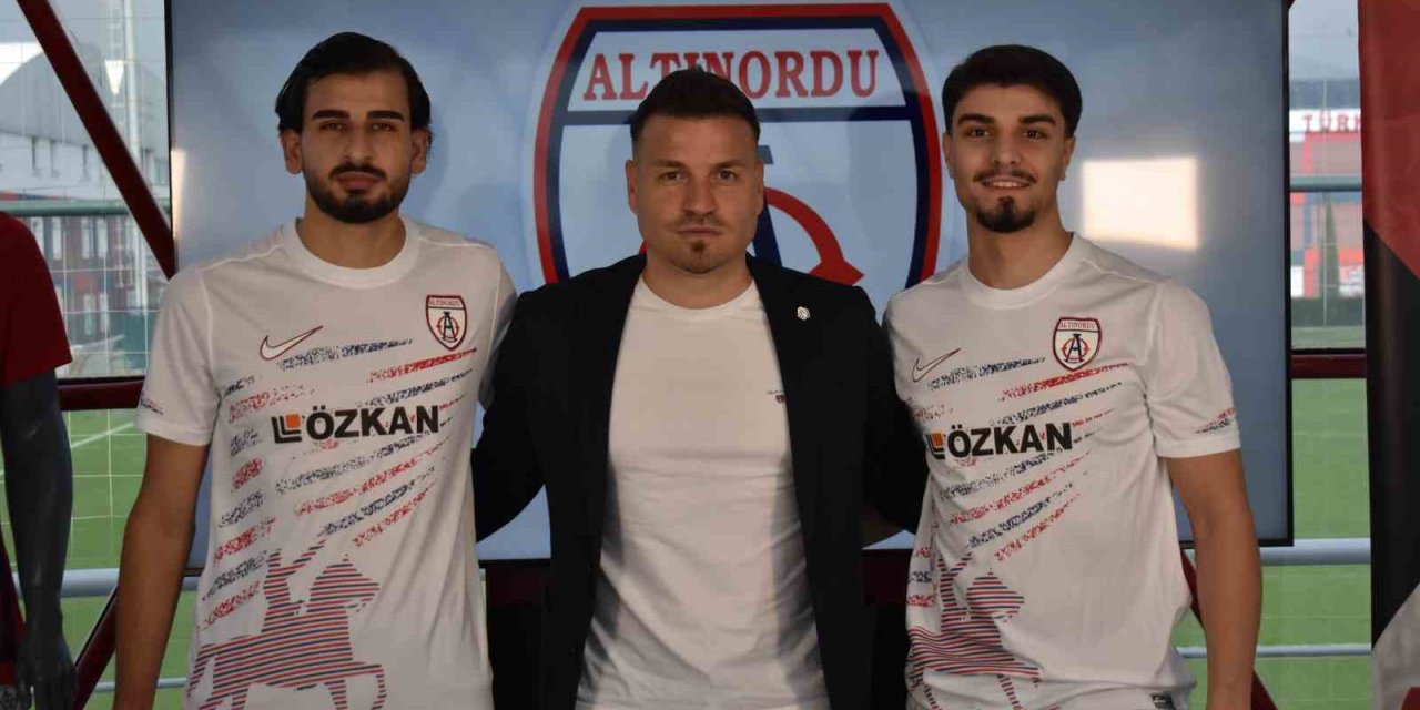 Altınordu, iki gurbetçiyi kadrosuna kattı