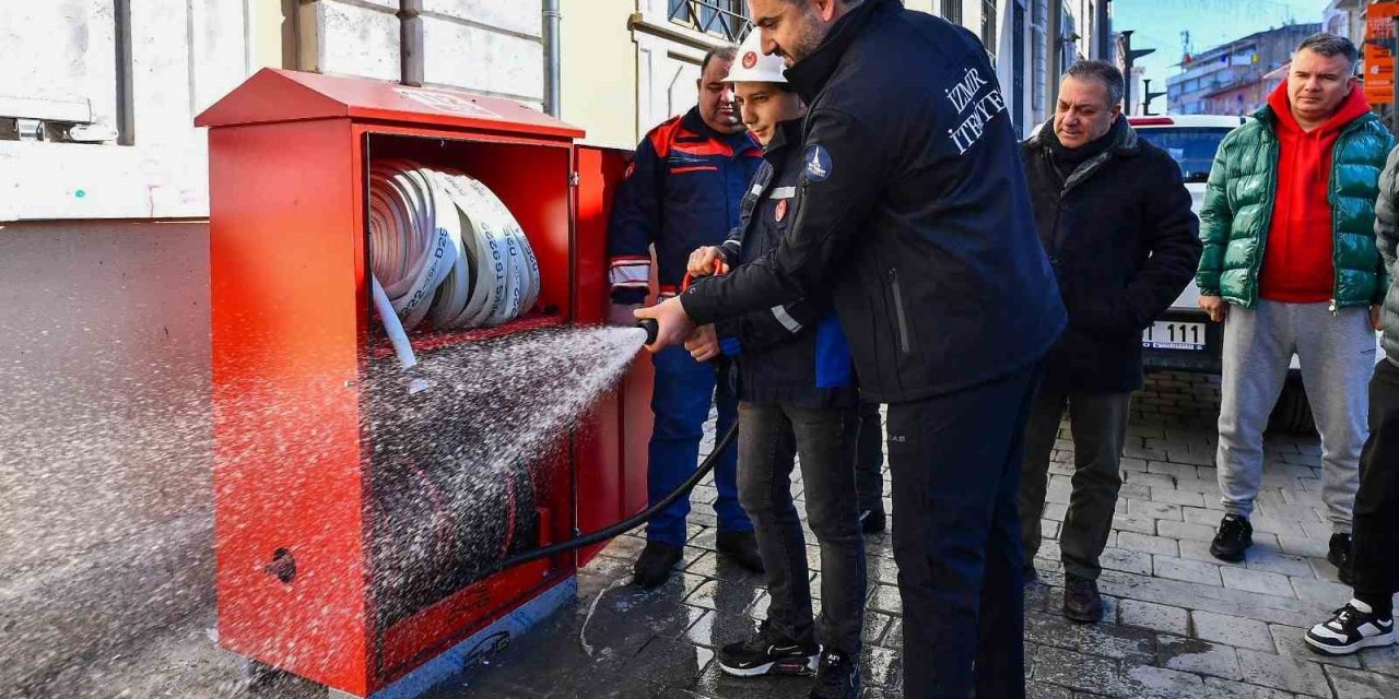 İzmir Büyükşehir’den yangın güvenliğine sıkı denetim