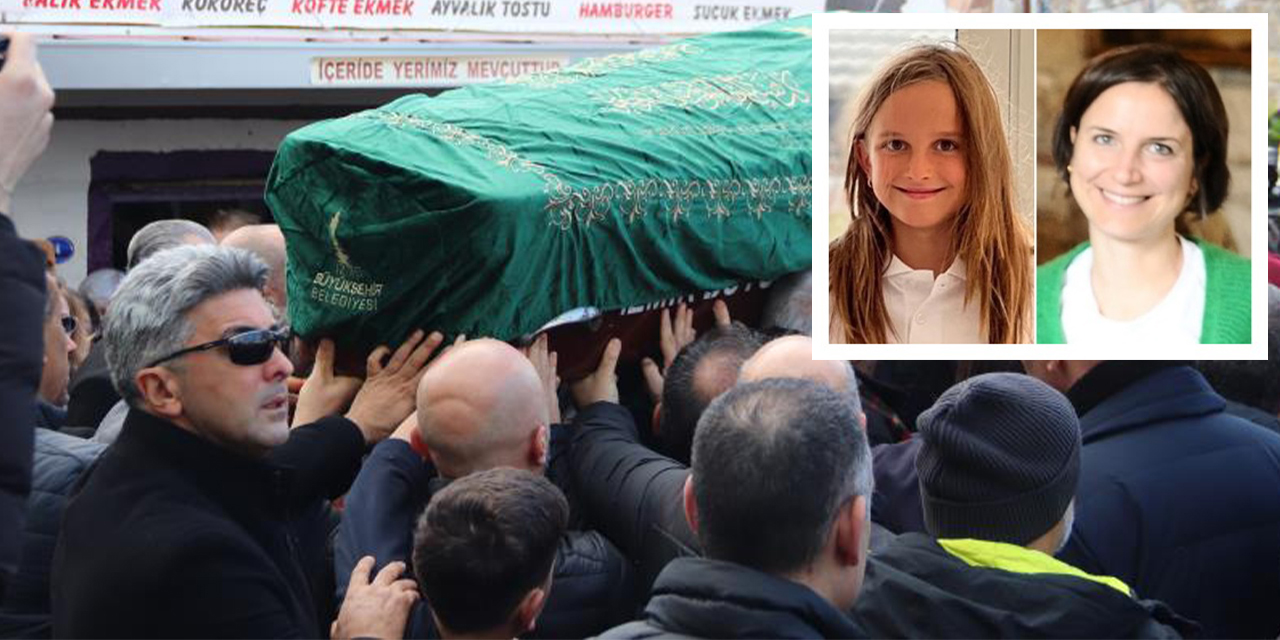 Kartalkaya’daki yangın faciasında anne ve kızı İzmir’de son yolculuklarına uğurlandı