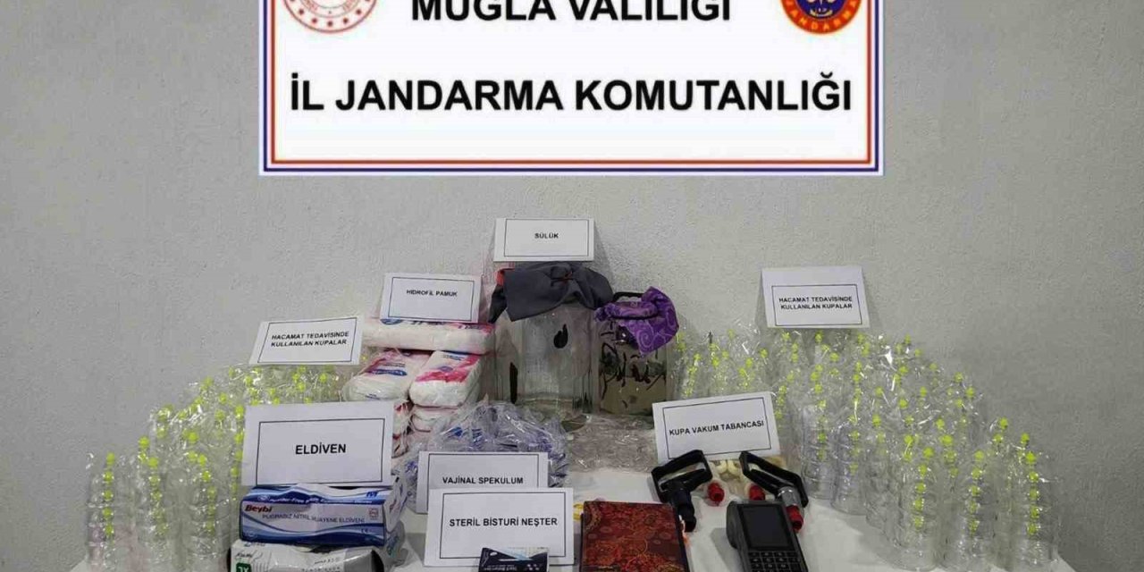 Merdiven altı hacamat ve sülük tedavisine operasyon