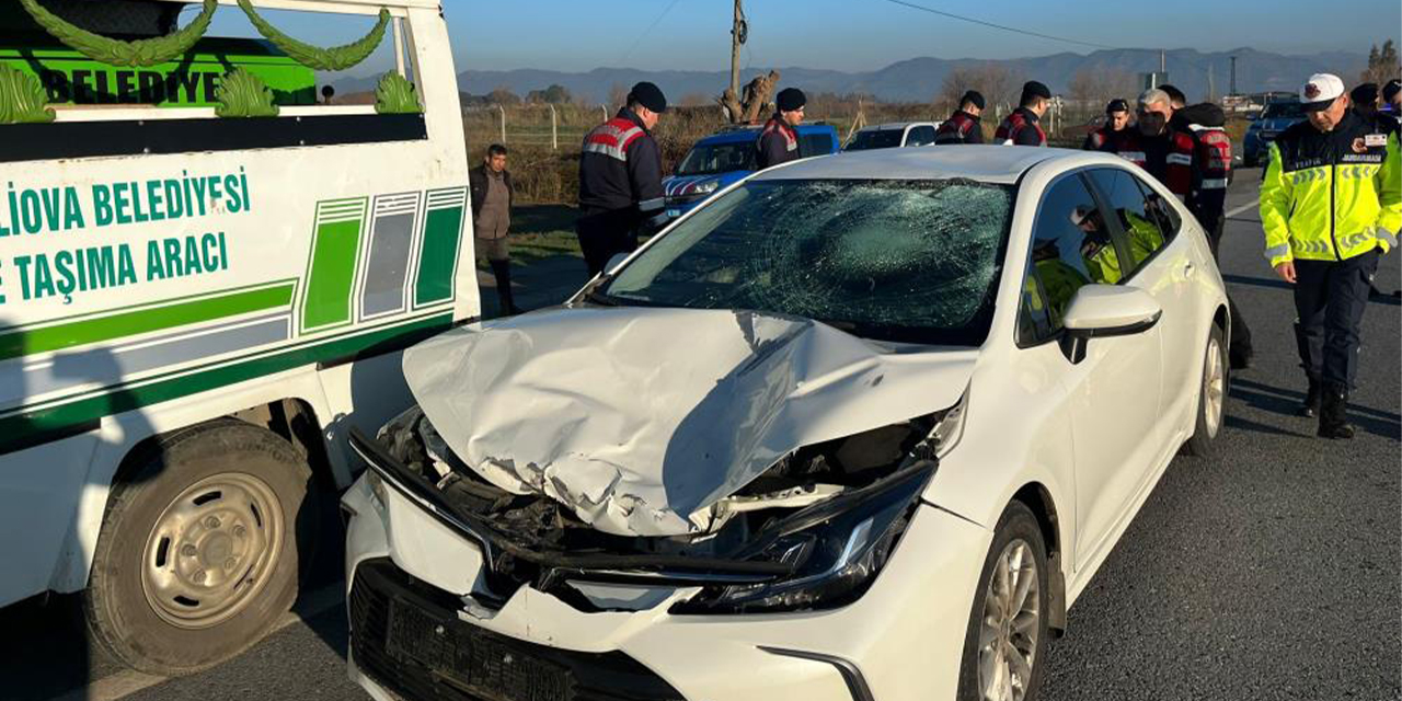 İncirliova’da trafik kazası: Motosiklet sürücüsü hayatını kaybetti