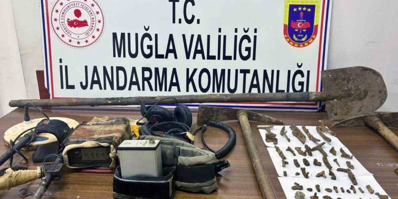 Kaçak kazı şüphelileri serbest