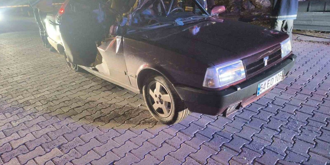 Virajı alamayınca park halindeki tankere çarpan sürücü hayatını kaybetti