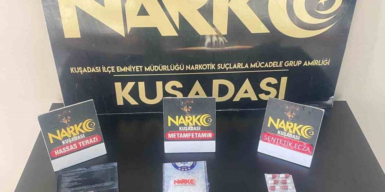 Kuşadası’nda uyuşturucu operasyonuna 1 tutuklama