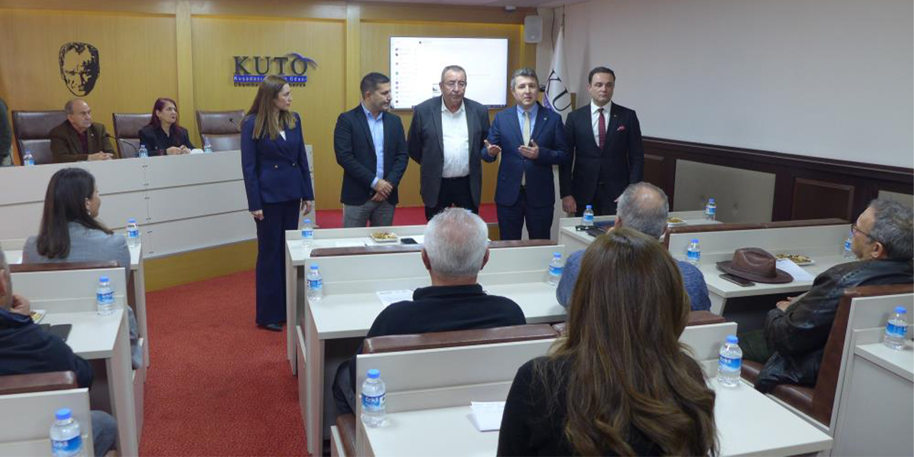 Başkan Ömer Günel  KUTO’ya konuk oldu