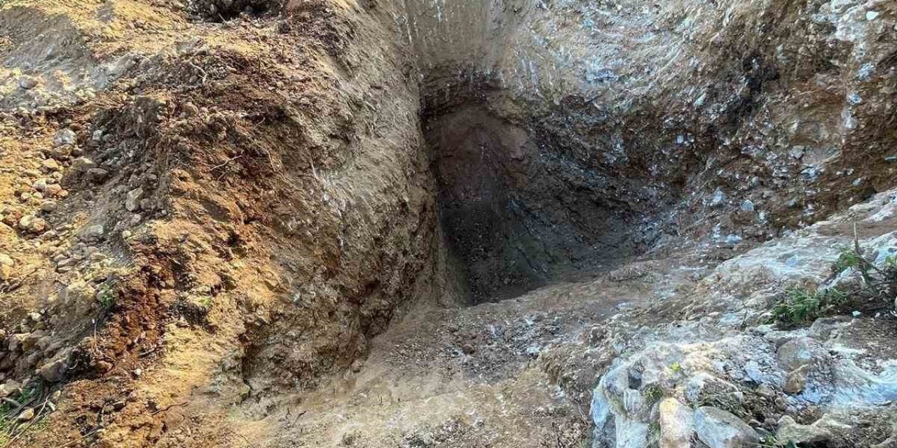 Söke’de kaçak kazı operasyonu