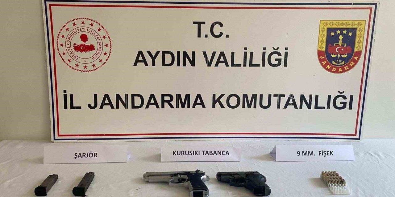 Kuşadası’nda havaya ateş açan şahıslar yakalandı