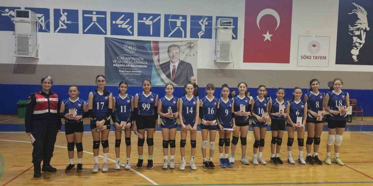 Söke’deki maçta Jandarmadan bilgilendirme