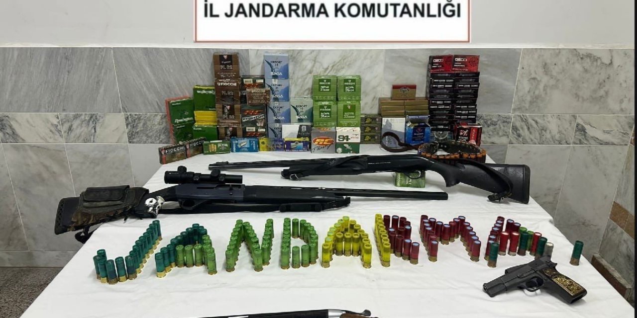 Menteşe’de ruhsatsız silah operasyonu