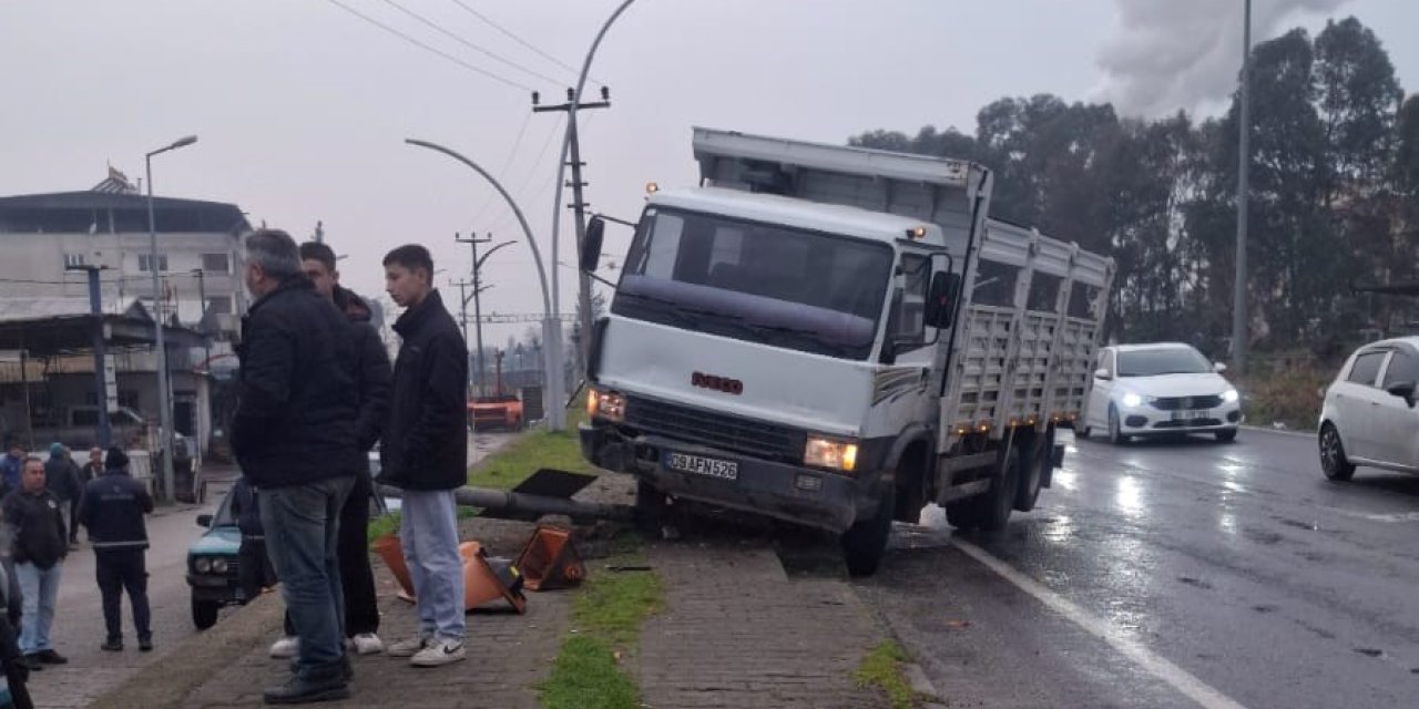Aydın’da talihsiz kaza