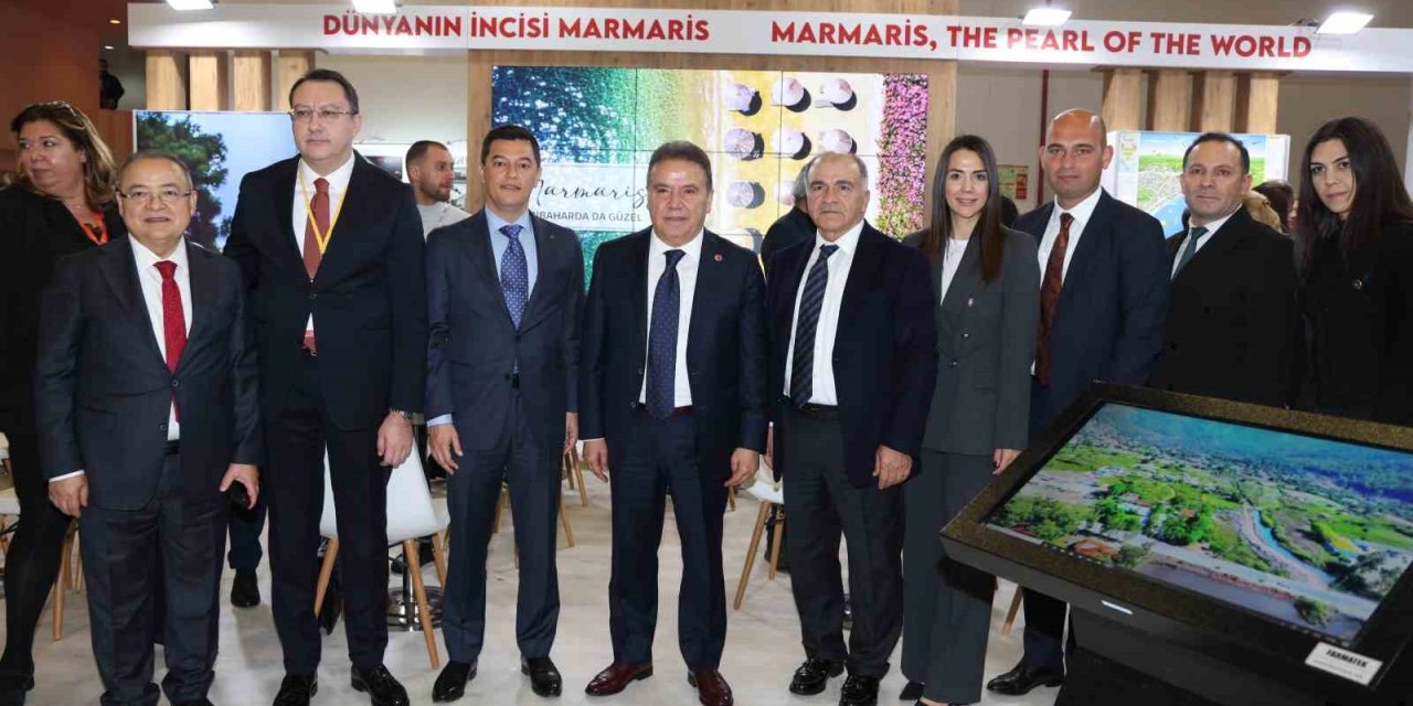 Marmaris, fuarda ilgi gören stantlar arasında yer aldı