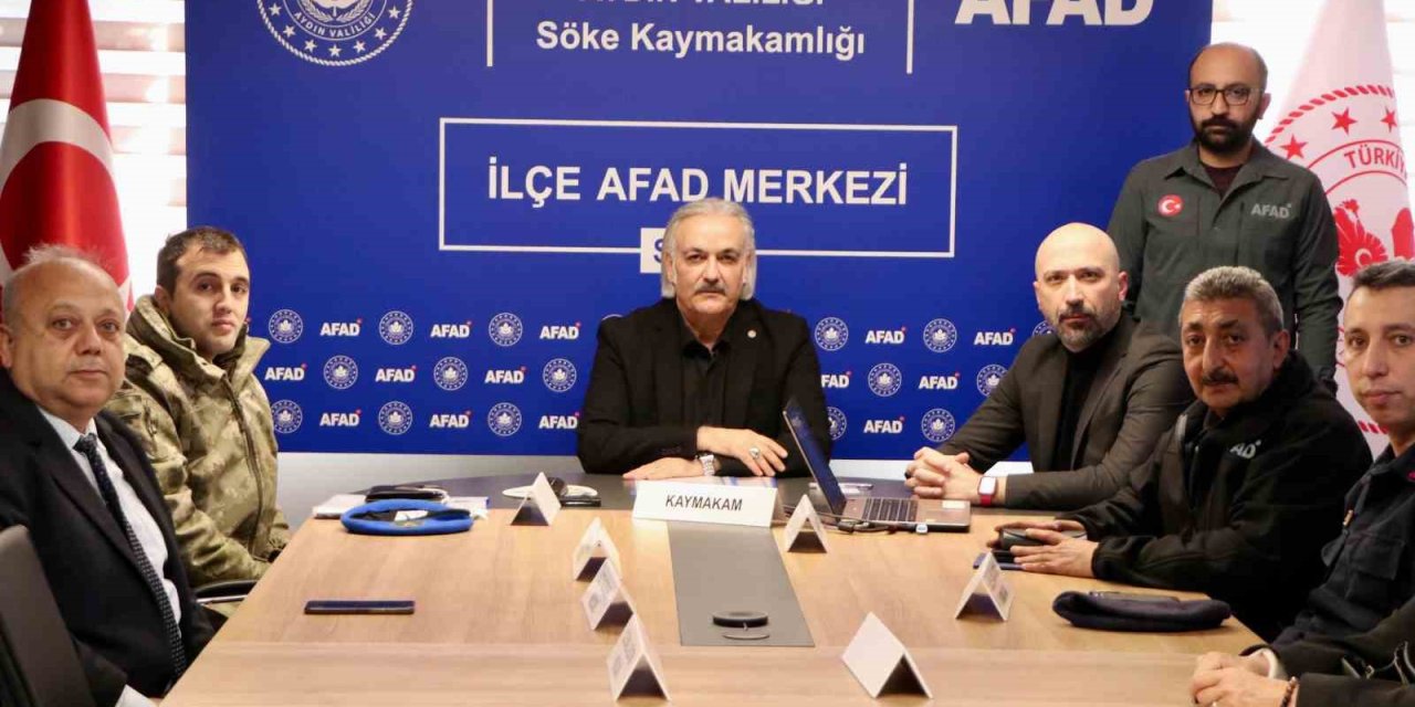 Söke’de İlçe AFAD Merkezi Toplantısı gerçekleştirildi