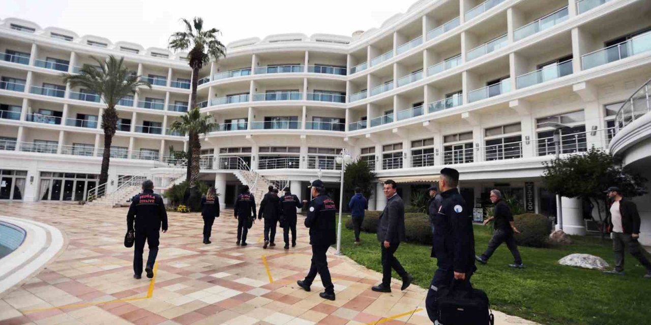 Muğla’da 12 bin 738 turistik otelde yangın önlemleri denetimi yapıldı