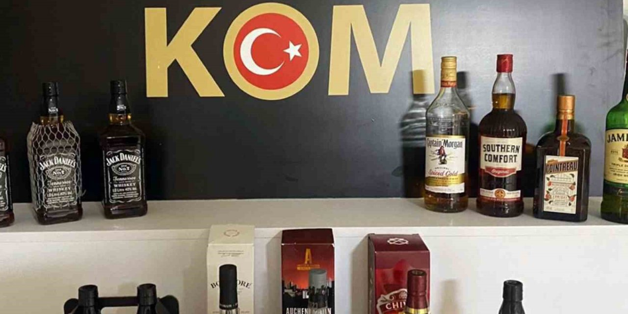 Muğla’nın 4 ilçesinde kaçak içki operasyonu