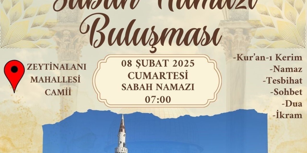 Köyceğiz’de vatandaşlar sabah namazında buluşacak