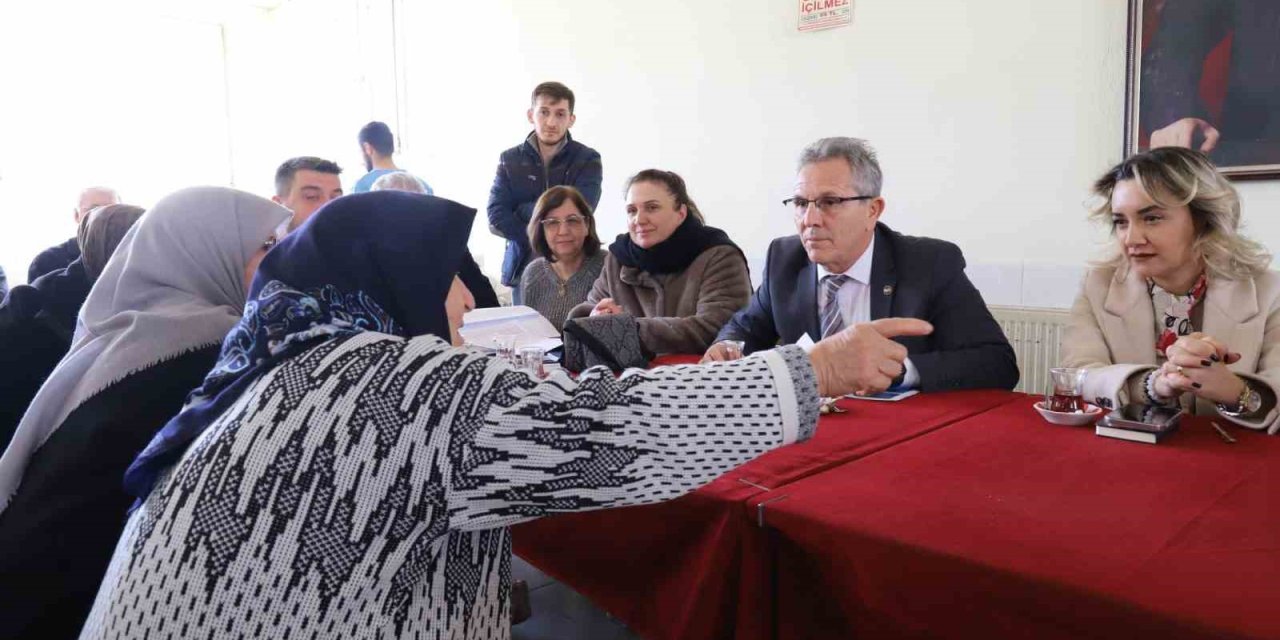 Nazilli Belediye Başkanı Tetik, mahalle buluşmalarına başladı