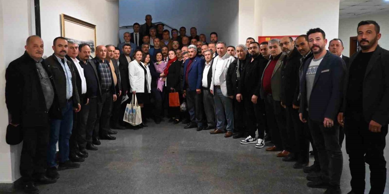 Başkan Çerçioğlu, Nazillili muhtarlarla görüştü