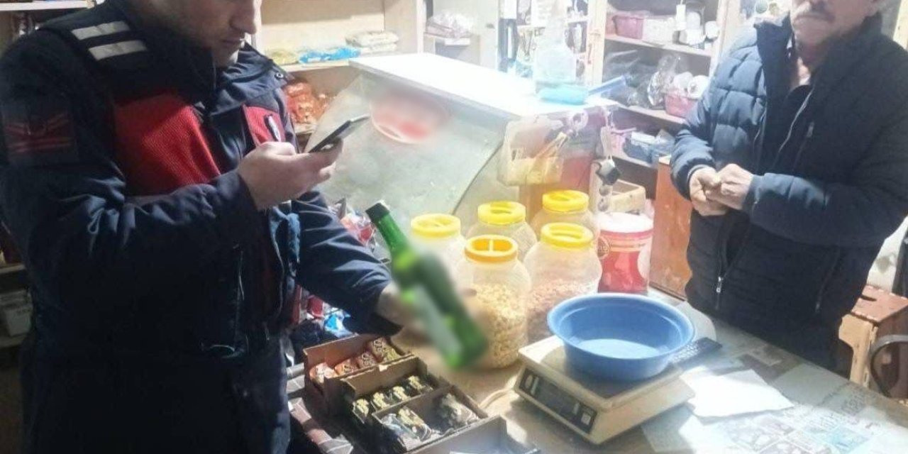Karacasu’da sahte alkol denetimi gerçekleştirildi