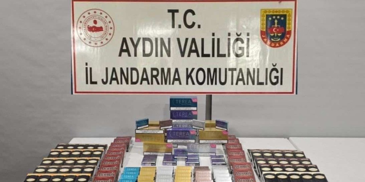 Aydın’da kaçak sigara operasyonu