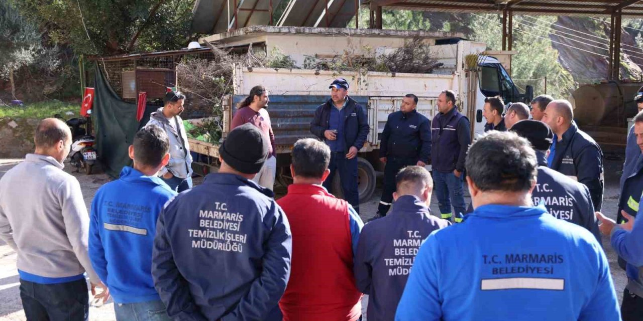 Marmaris Belediyesi personeline iş güvenliği eğitimi